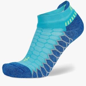 Balega Unisex Silver Compression Fit Performance No Show Athletic Running Socks